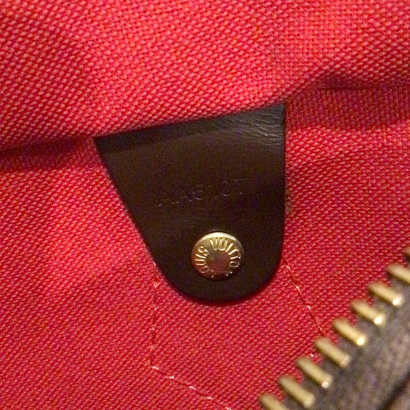 Louis Vuitton damier speedy 25 - Picture 11 of 12